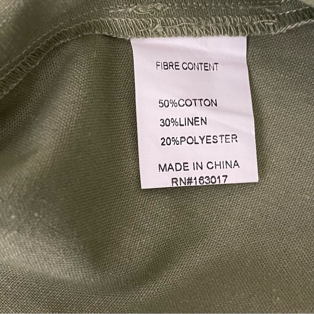 Princess Polly Lyle halter neck corset detail mini skater dress in olive Size 12 - Picture 11 of 11